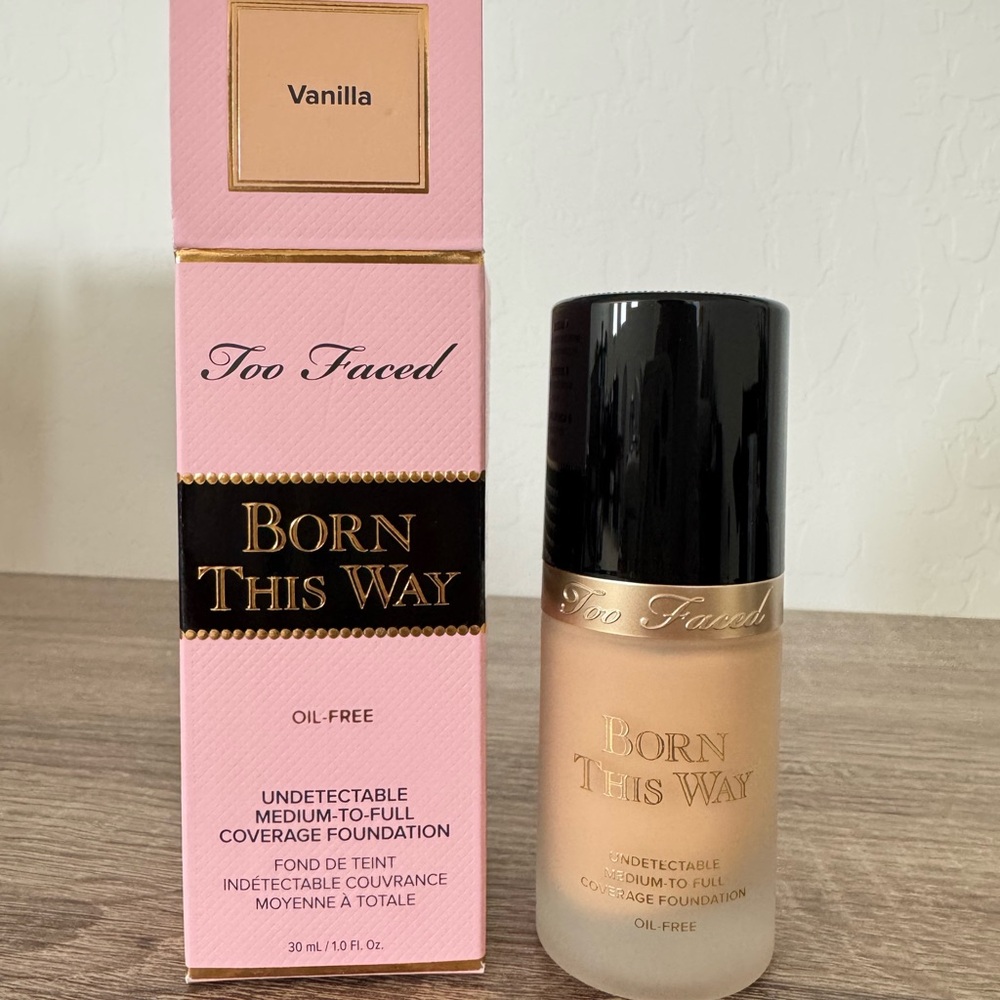Too Faced Born This Way Undetectable Foundation Vanilla